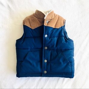 Button-up Puffer Vest
